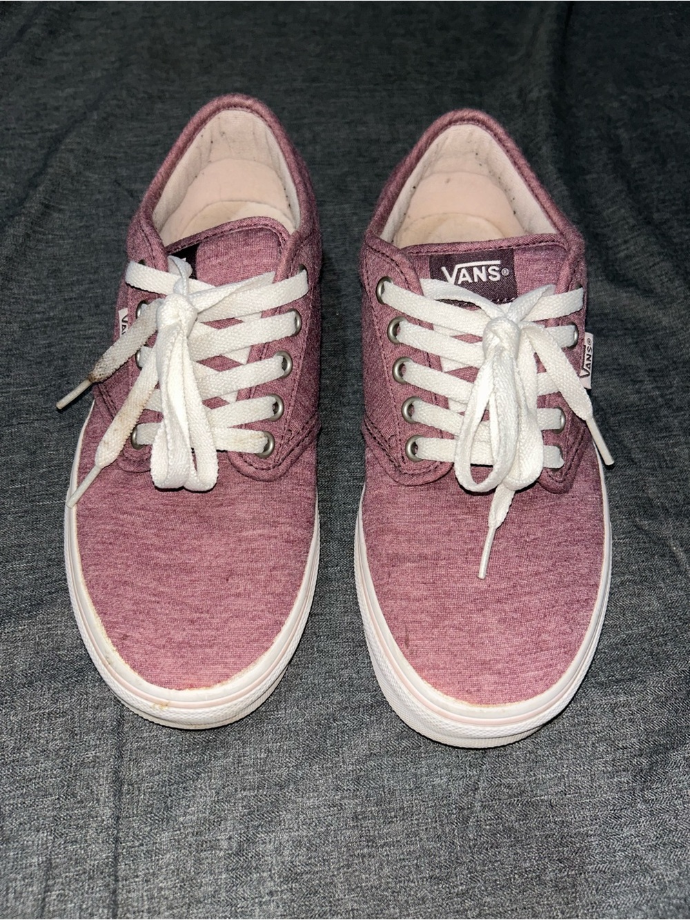 Vans Women’s Low-Top Lace-Up Sneakers - Mauve Heather